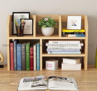 Wooden Desk Organizer Bookcase Bookshelf