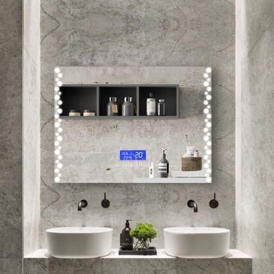 Dimmable Brightness Smart Mirror LED Wall Mirrors Anti-Fog Mirror for Makeup