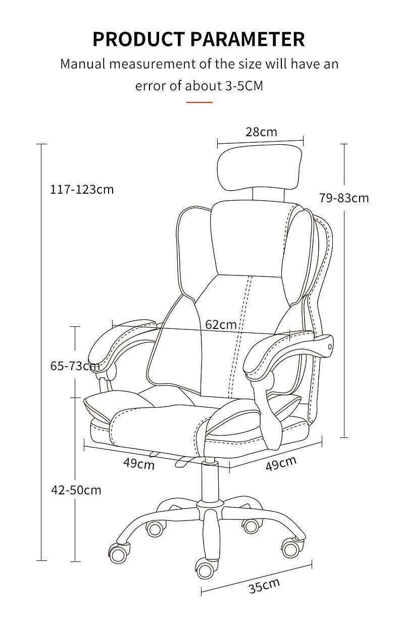 Hot Sale Custom Swivel Reclining Computer Game Cheap Ergonomic PU Leather Silla Gamer Office PC Racing Gaming Chair