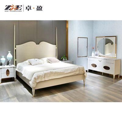 Modern Wooden King Bed Design Home Bedroom Furniture Set