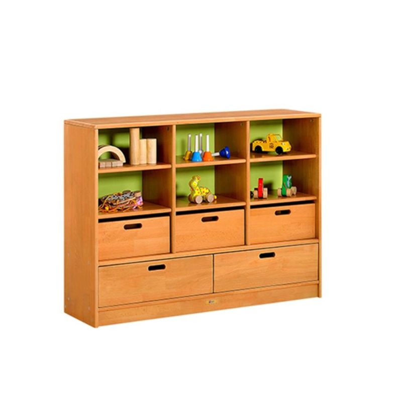 Double Side Cubby Storage Cabinet