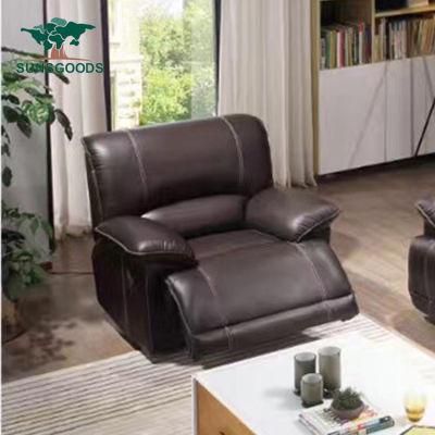 Modern Design Leather Sofa, Recliner Living Room Home Furniture Sofa