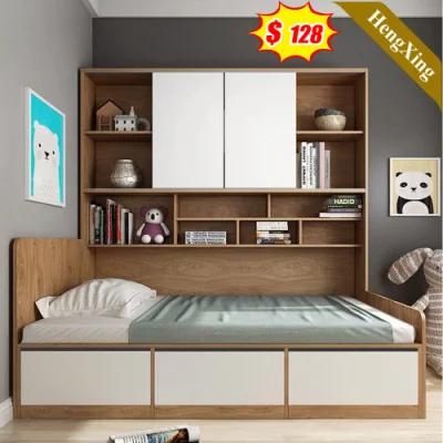 Chinese Modern Hotel Home Wood Bedroom Set Furniture Kitchen Cabinets Wardrobe Cabinets Double Kids Single Baby Bunk Bed