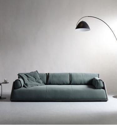 Genuine Leather Living Room Sofa Modern Furniture Set for Home