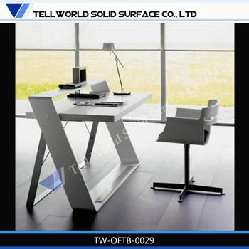 Fashion Design Artificial Stone Conference Tables, Commercial Office Desk, Home Office Table (TW-OFTB-0029)