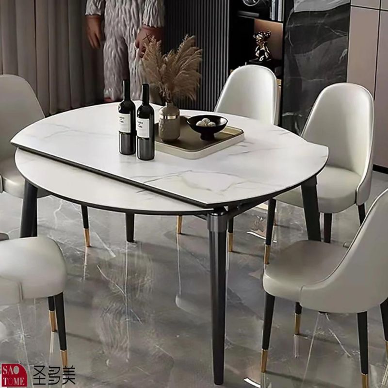 Wholesale Functional Extendable Round Top Dining Table