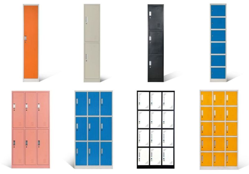 Office Metal Large Cupboards Glass Sliding Door Storage Filing Cabinet Furniture Fichero Lockable Bookcase for Office