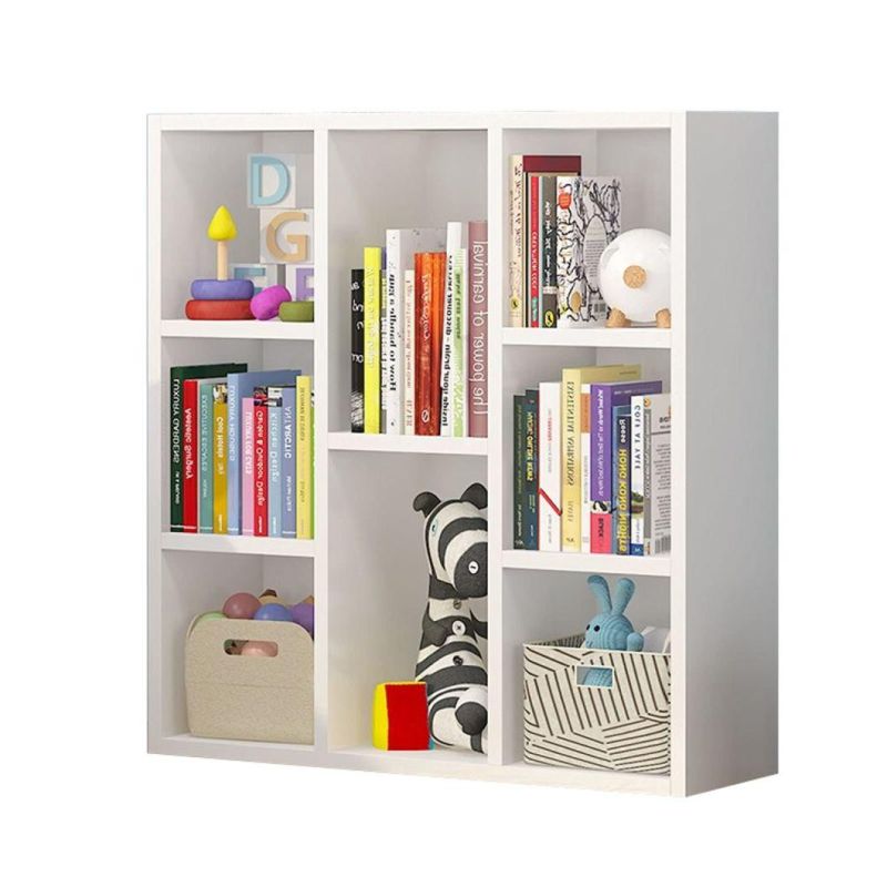 3 Tier Modern Bookshelf Storage Organizer with Shelf Display Bookcase Shelf Collection Decor Furniture for Home Office Living Room Bedroom White