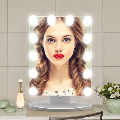 Makeup Tool Style Make up LED Cosmetic 12 LED Light Vanity Mirror