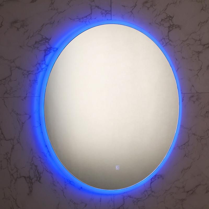 Customized Magnified Jh China Bathroom LED Floor Mirror Glass with Good Price