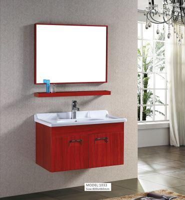 Stainless Steel Bathroom Wall Mounted Vanity Cabinet