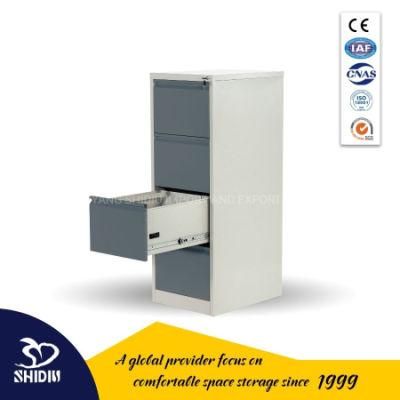 Steel Cabinet Fichero Filing Metal 4 Drawers Cabinet for A4/FC Paper Suspension Files
