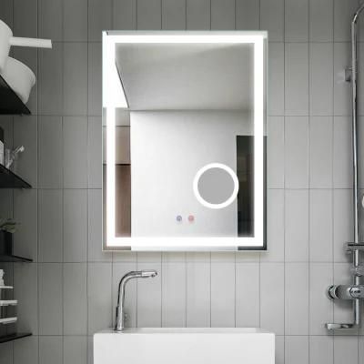 Waterproof Anti Fog Bathroom Vanity LED Illuminated Wall Mirror