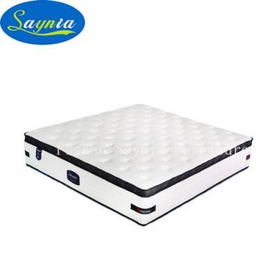 Customized Modern Home Bedroom Furniture Full Size King Size Foldable Roll Pocket Spring Mattress Comfortable Memory Foam Mattress