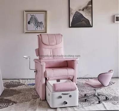 Mt Medical Hot Sale Modern Pink Hydraulic SPA Bed Electric 3/4 Motor Facial Beauty Massage Bed Cosmetology Chair Pedicure Chair