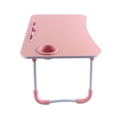 Portable Foldable Computer Table Folding Legs Wooden