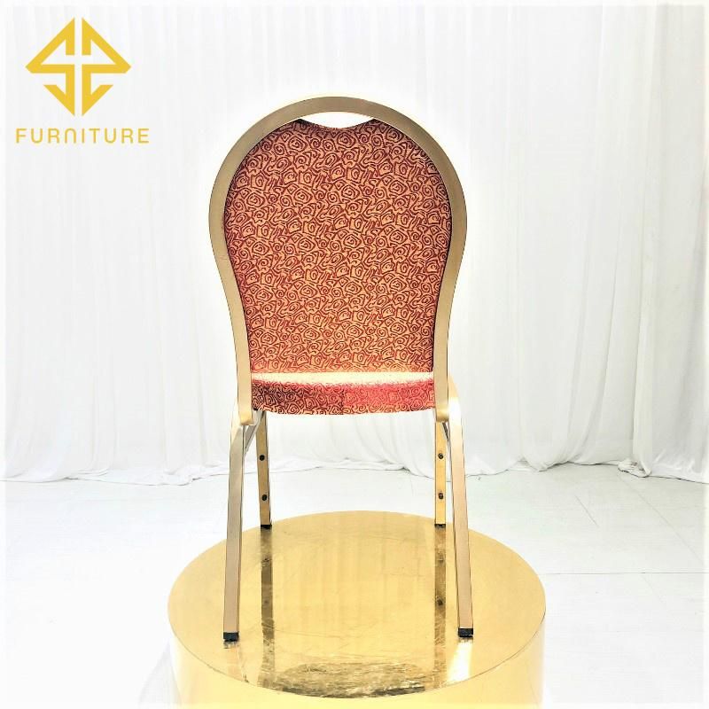 Elegant Restaurant Sturdy Leather Cushion High Quality Banquet Hotel Chair