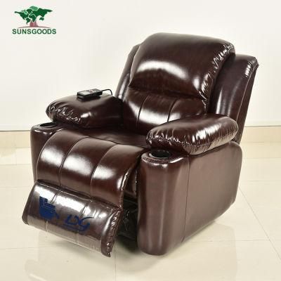 Single Manual Reclining Luxury Living Room Furniture Recliner Chair Sale Sunsgoods Furniture