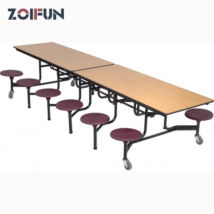 Modern Chair Desk Primary Educational Student Classroom Middle Metal Wood Folding Mobile Furnitures