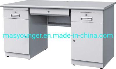 Modern Office Furniture Metal Office Workstation Desk with Lock Drawers