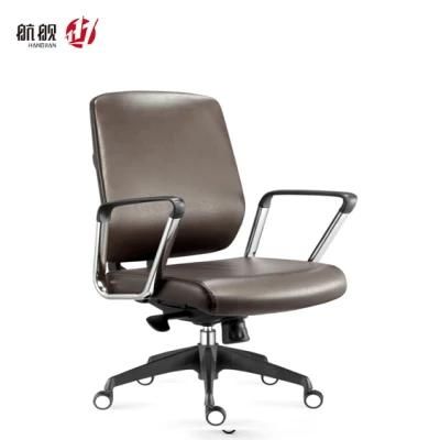 Hot Sale MID Back Leather Office Furniture Suitable for Staff