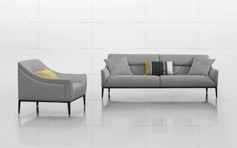 Hot Sale Living Room Modern Upholstered Sofa Leather Sofa Sectional Sofa Sets in High Quality