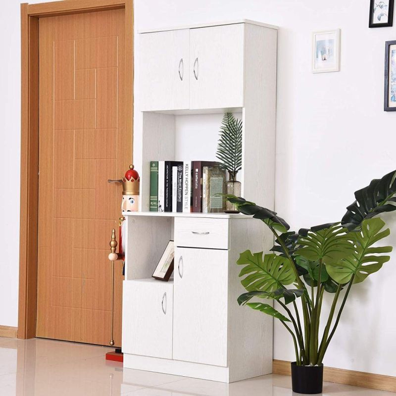 Modern Home Office Furniture Wooden Bookcase Wood Veneer Top Living Room Furniture