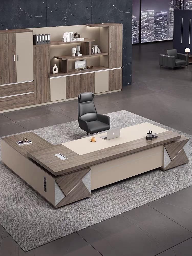 Commercial Office Furniture Wholesale Modern High-End Elegant Manager CEO Office Desk