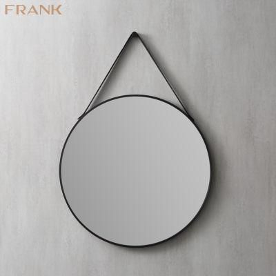 Round Bath Mirrors Metal Aluminum Decorative Circle Wall Bathroom Mirror