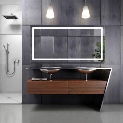 60 X 28 in LED Bathroom Mirror with Infrared Sensor