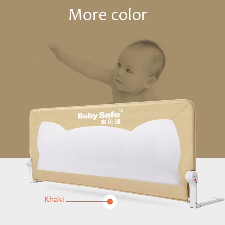 OEM Breathable Mesh Protector Folding Baby Bed Rail