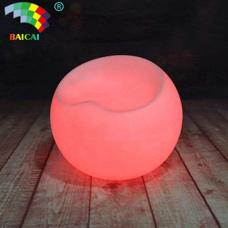 LED Illuminated Chair / Lounge Chair / LED Apple Chair