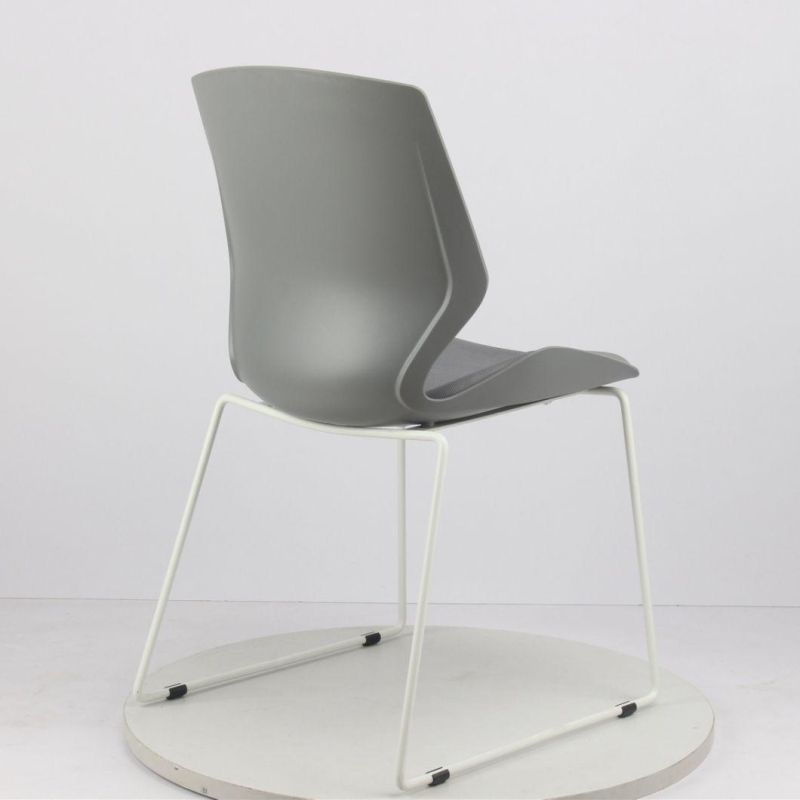 Modern Furniture Nordic Creative Restaurant White Simple Plastic Hardware Student Cafe Creative Personality Study Office Dining Chair