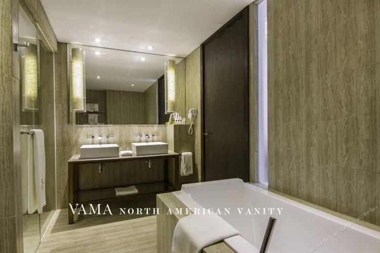 Vama Timber Wooden Bathroom Vanity Luxury Hotel Furniture