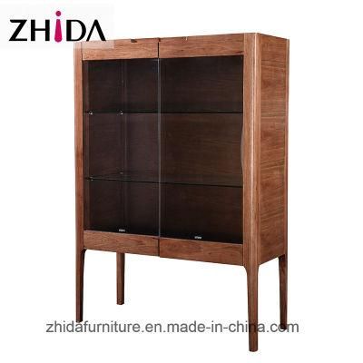Hot Sale Living Room Solid Wood Cabinet