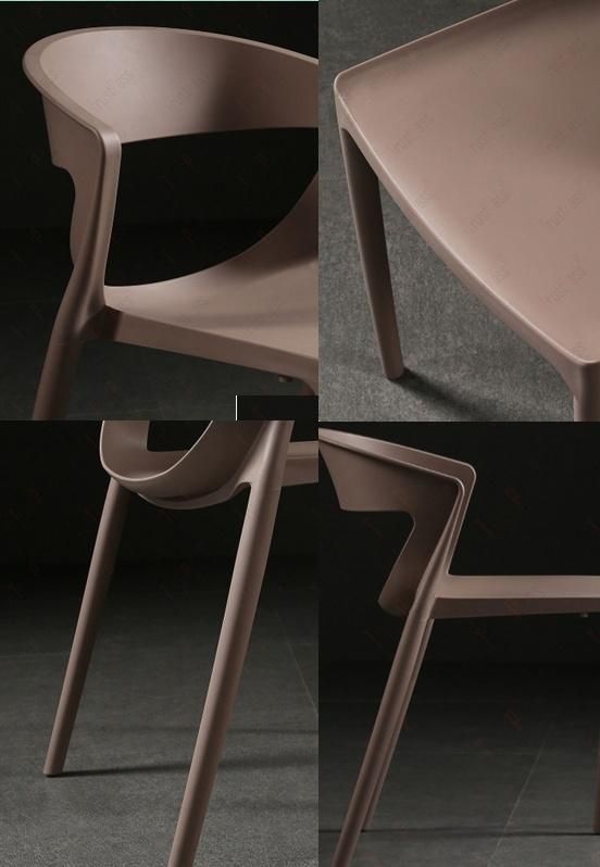 Coffee Shop Furniture Home Living Room Furniture Dining Room Furniture Restaurant Modern Style Plastic Dining Chair