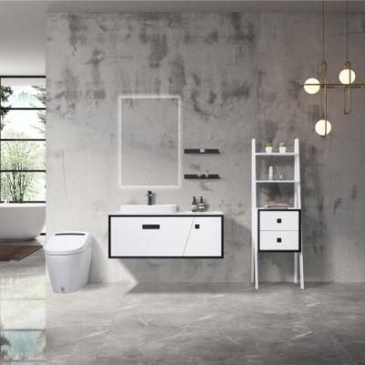 Factory Made Modern Design Gloss White Hotel Household Bathroom Furniture