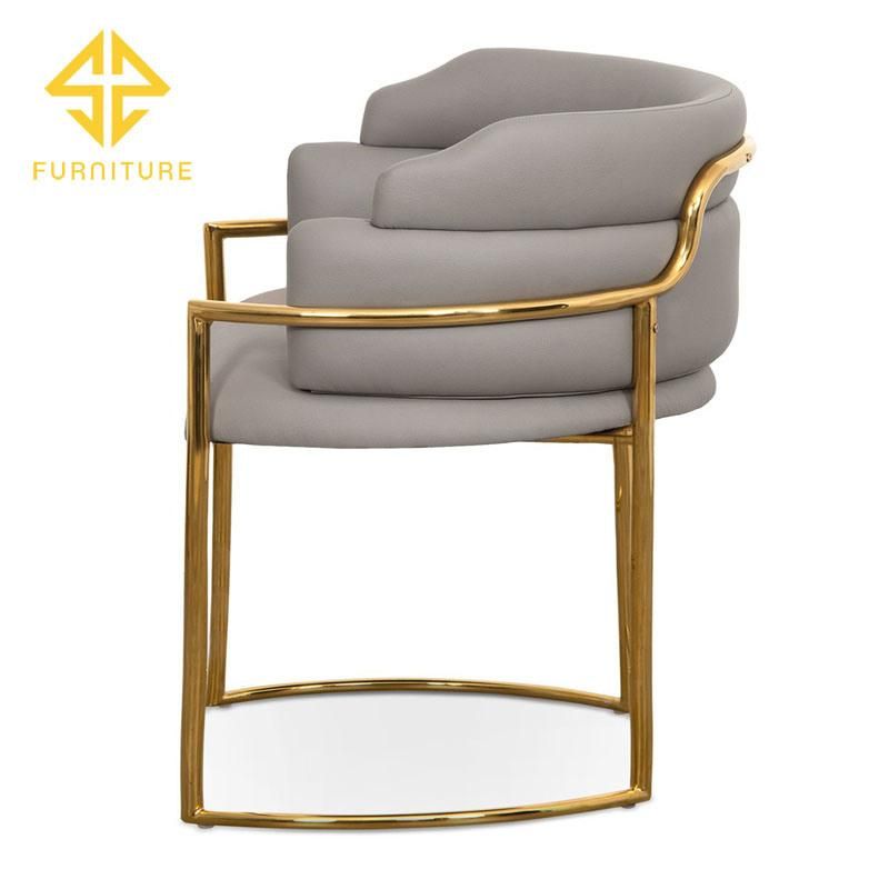 Foshan Hotsale Leisure Stainless Steel Chair for Dining Room