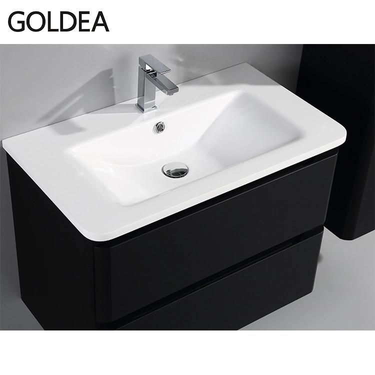 Fashion Modern New Luxury for Solid Wood Basin Bathroom Vanity Vanities Cabinet