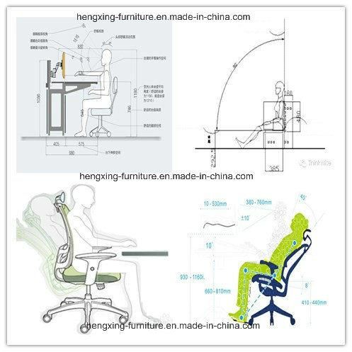 ISO9001 Office Furniture Office Swivel Mesh chair