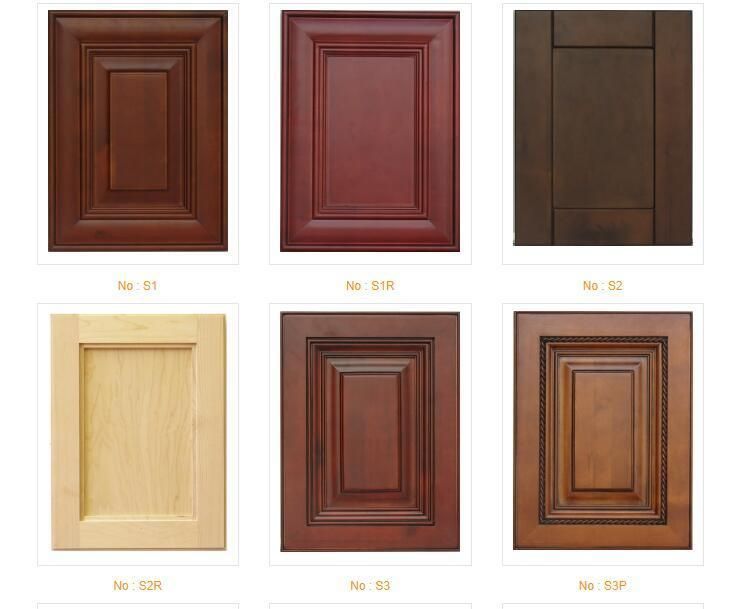 Factory Modern High Quality Lacquered Kitchen Cabinets Solid Wood USA