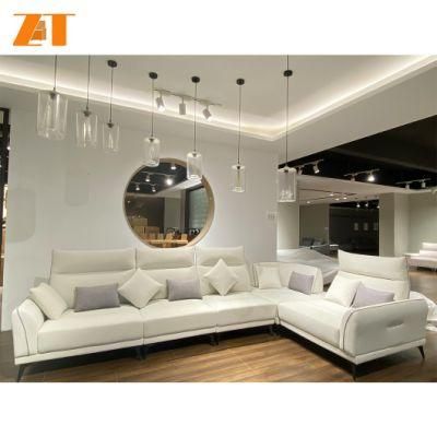 Modern Luxury Deep White Sectional 7 Seater Large Corner Sofa Set Furniture