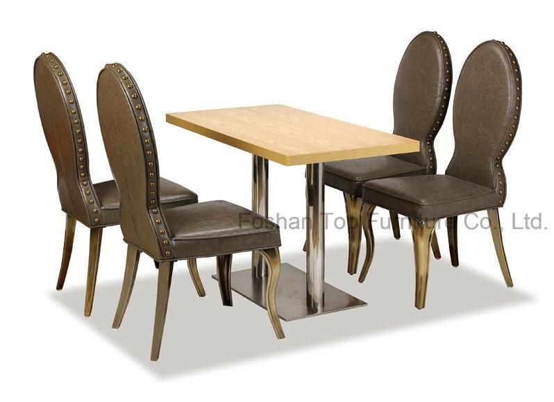 Long Strong Coffee Dining Table