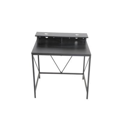 Hot Selling Computer Desk with Shelves Modern Sturdy Writing Desk for Home Office Table with Bookshelf