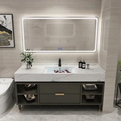 Modern Bathroom Vanity Cabinets, Customized Design Bathroom Furniture, Ceramic Basin