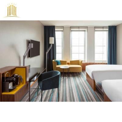 Fantastic Wooden 5 Star Hotel Design Guest Room Furniture Set