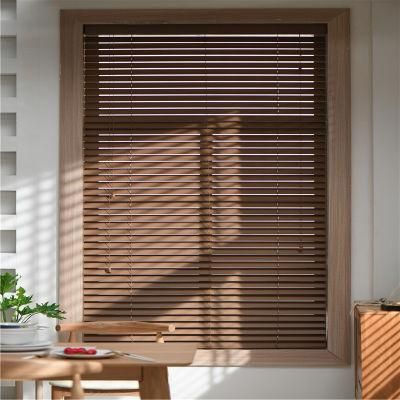 25mm Manual Paulownia Venetian Blind