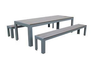 Kd Stainless Steel Table and Bench Commercial Use Stainless Steel Furniture