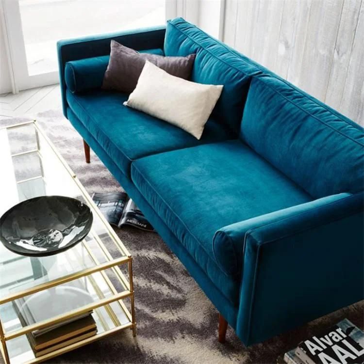 Nordic Home Living Room Furniture Leisure Fabric Modern Sofa Lounge Sofa