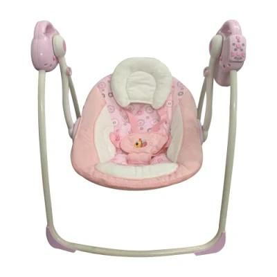 Amazon Hot Sale Nice Price Fashion Newborn-to-Toddler Electric Baby Cradle Swing Rocking Chair